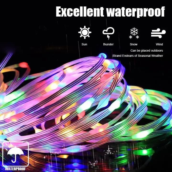 شريط إضاءة LED RGB 5M 35W مع جهاز تحكم عن بعد - الصورة 4