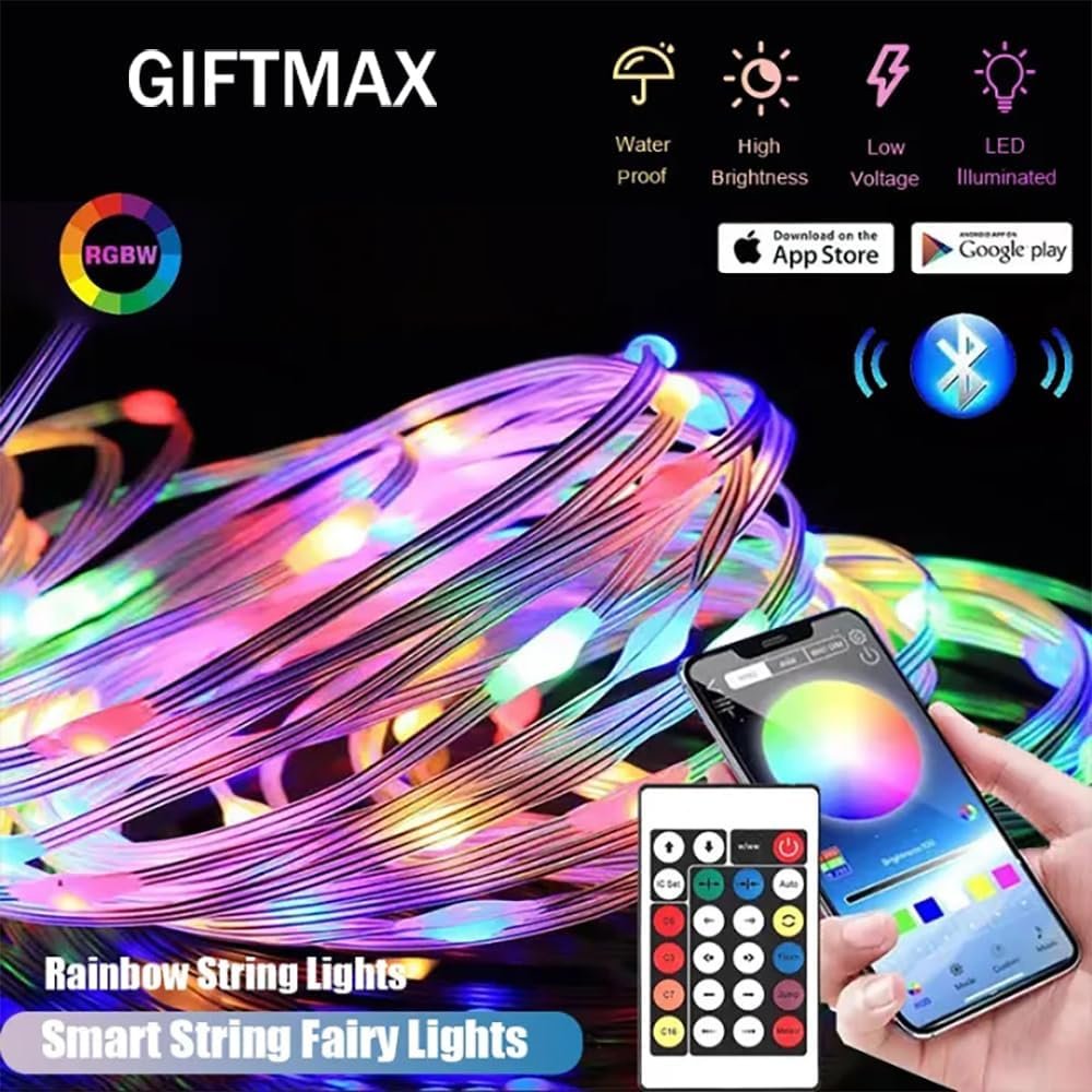 شريط إضاءة LED RGB 5M 35W مع جهاز تحكم عن بعد - الصورة 8